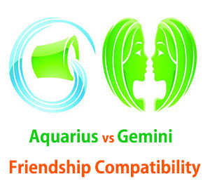 Aquarius and Gemini Friendship Compatibility