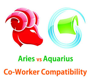 Aries and Aquarius Co-Worker Compatibility 