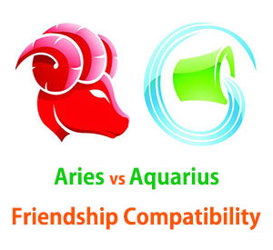 Aries and Aquarius Friendship Compatibility