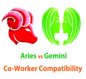 Aries and Gemini Co-Worker Compatibility 