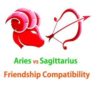 Aries and Sagittarius Friendship Compatibility