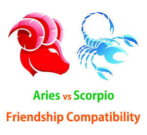 Aries and Scorpio Friendship Compatibility