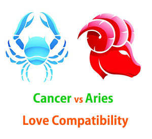 Cancer and Aries Love Compatibility