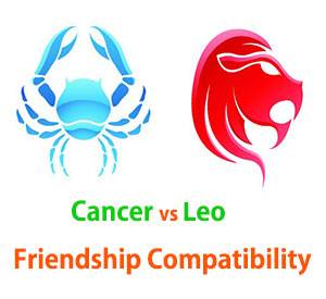 Cancer and Leo Friendship Compatibility