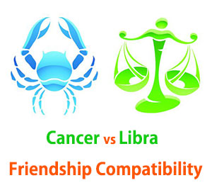 Cancer and Libra Friendship Compatibility