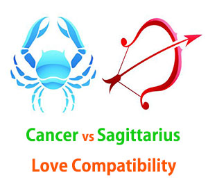 Cancer and Sagittarius Love Compatibility