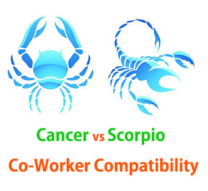 Cancer and Scorpio Co-Worker Compatibility 