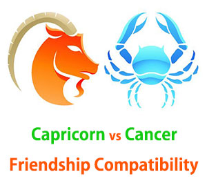 Capricorn and Cancer Friendship Compatibility