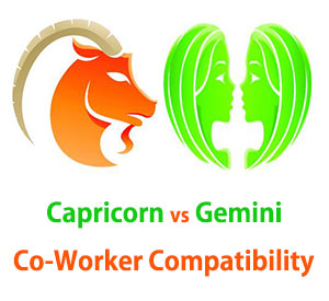 Capricorn and Gemini Co-Worker Compatibility 
