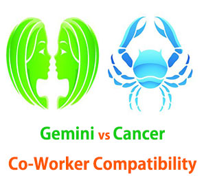 Gemini and Cancer Co-Worker Compatibility 