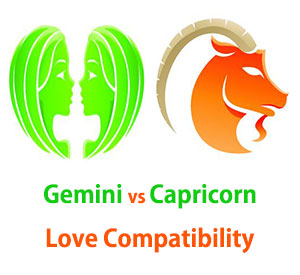 Gemini and Capricorn Love Compatibility