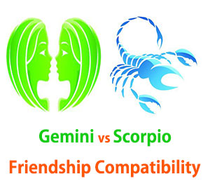 Gemini and Scorpio Friendship Compatibility