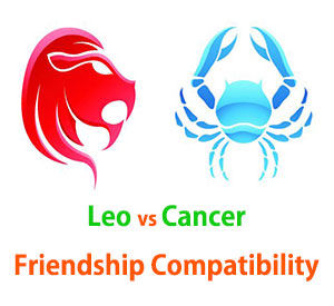 Leo and Cancer Friendship Compatibility