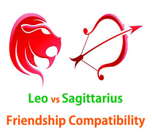 leo sagittarius friendship compatibility horoscope rate