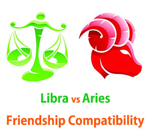 Libra and Aries Friendship Compatibility