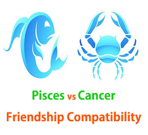 Pisces and Cancer Friendship Compatibility