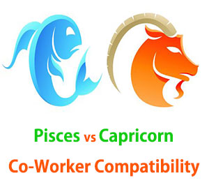 Pisces and Capricorn Co-Worker Compatibility 