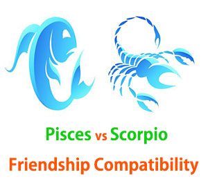 Pisces and Scorpio Friendship Compatibility