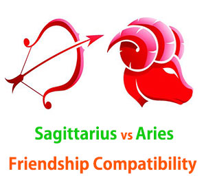 Sagittarius and Aries Friendship Compatibility