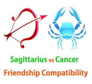 Sagittarius and Cancer Friendship Compatibility