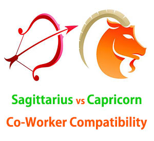 Sagittarius and Capricorn Co-Worker Compatibility 