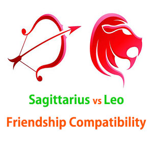 Sagittarius and Leo Friendship Compatibility