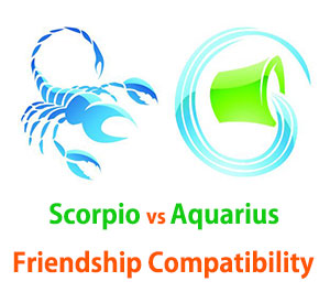 Scorpio and Aquarius Friendship Compatibility