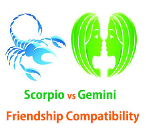 Scorpio and Gemini Friendship Compatibility