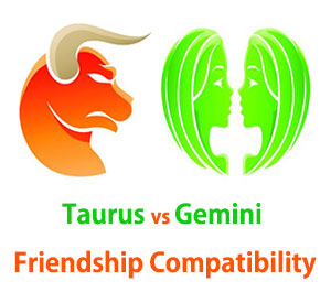 Taurus and Gemini Friendship Compatibility