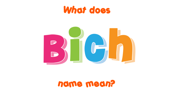 Bich Bich Me Meaning In English