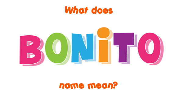 Bonito meaning