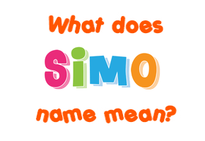 Meaning of Šimo Name