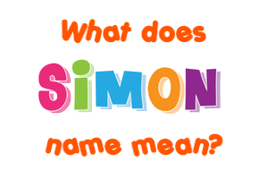 Meaning of Šimon Name