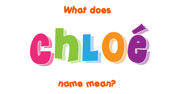 chloethiel name history