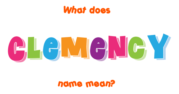 clemency-name-meaning-of-clemency