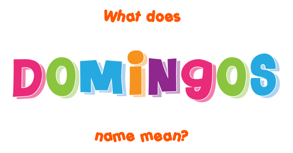 What Does Domingo Mean In Spanish Slang