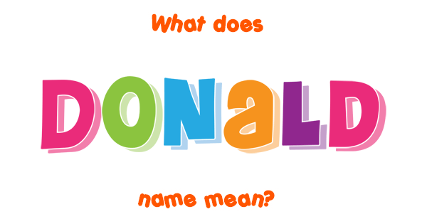 donald-name-meaning-of-donald