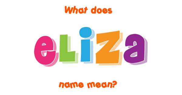 eliza name meaning