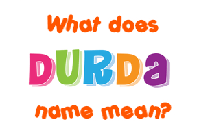 Meaning of Ðurða Name