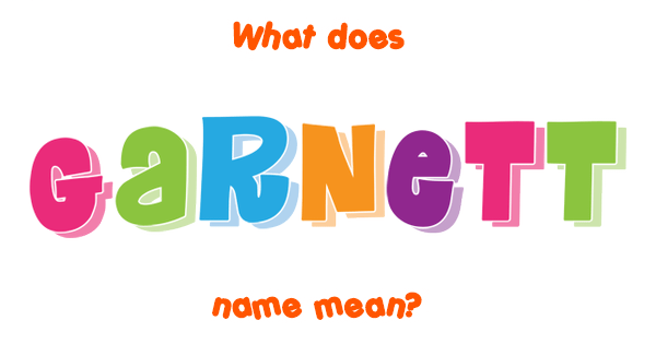 garnett name meaning