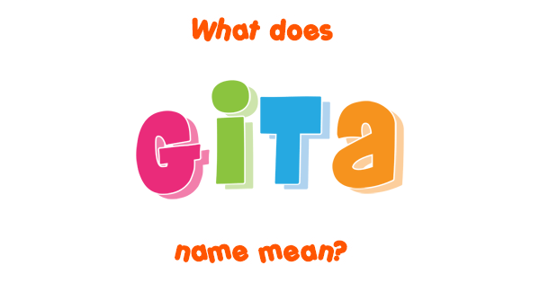 Gita Name Meaning In English