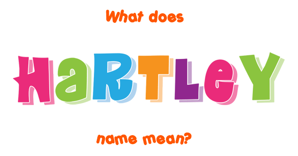 What Is The Definition Of The Name Hartley