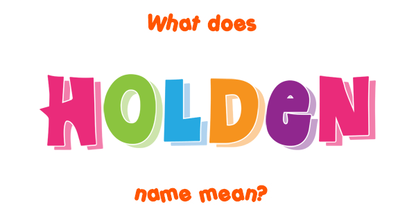 What Does Holden Mean By Yellow