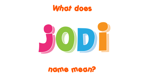 Meaning Of Jodi In English