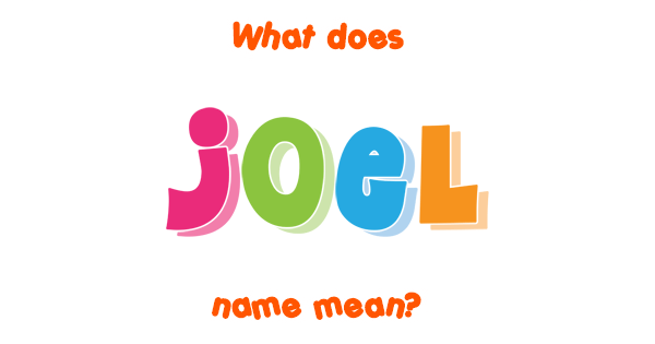 joel-meaning-and-pronunciation-youtube