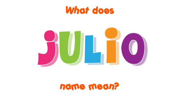 How Do You Pronounce The Name Julio