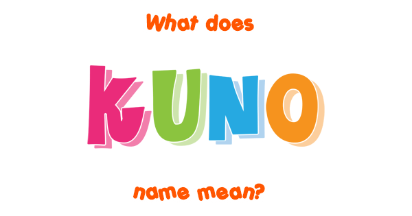 kuno meaning