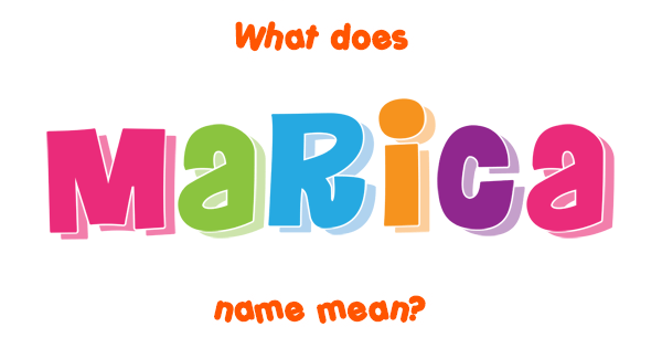 Marica Name Meaning Of Marica