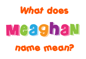 Meaning of Meaghan Name