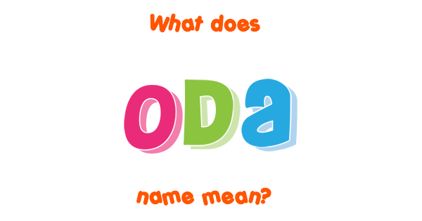 oda meaning